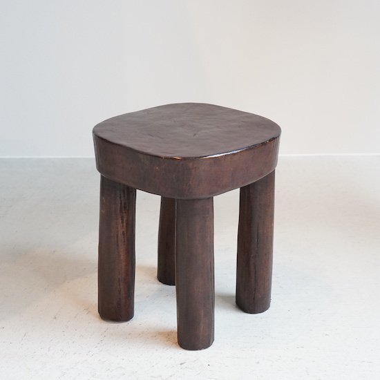 AFRICAN VINTAGE - senufo stool round