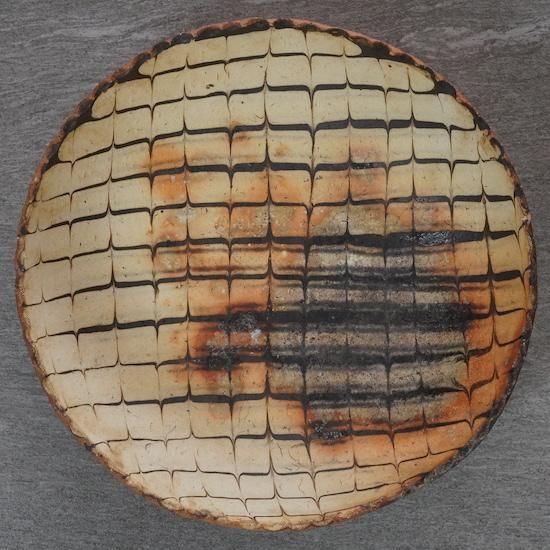 十場天伸 つくも窯 スリップウェア