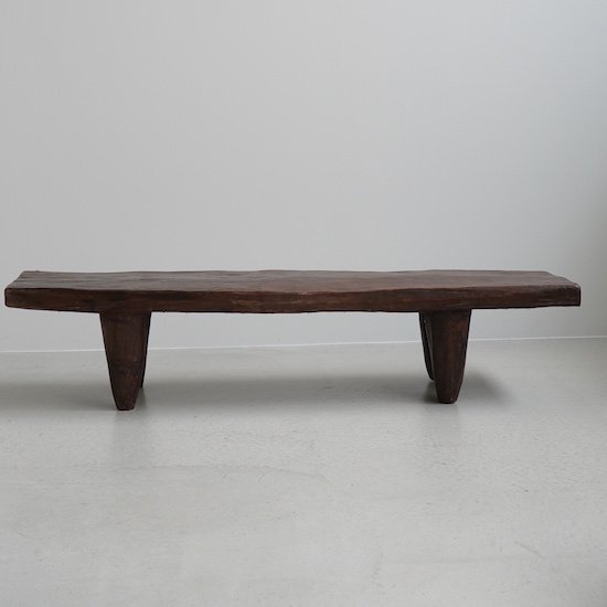 AFRICAN VINTAGE - senufo bench / low table