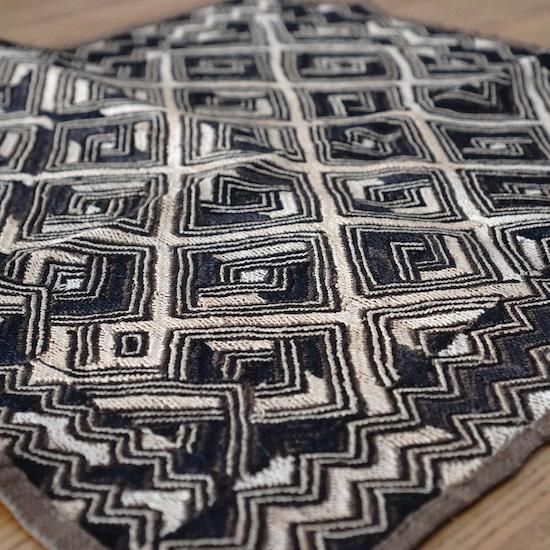 クバ布　草ビロード　アフリカ　ヴィンテージ AFRICAN VINTAGE - KUBA CLOTH / 草ビロード - moyi store