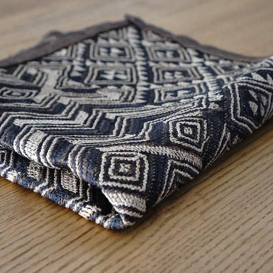 クバ布　草ビロード　アフリカ　ヴィンテージ AFRICAN VINTAGE - KUBA CLOTH / 草ビロード - moyi store