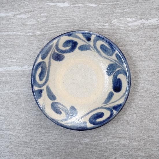 榮一工房 - 5寸皿 コバルト唐草 - moyi store 榮一工房 - 5寸皿 コバルト唐草 - moyi store