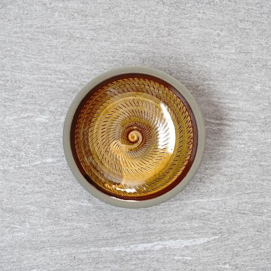 山田洋次　打化粧　スリップウェア　7寸 小皿 - moyi store