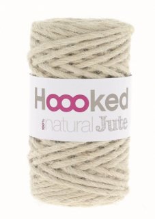 Hoooked Natural Jute 4mm バニラ（Vanilla Cream）