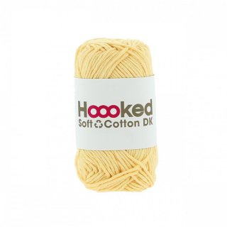 Hoooked SOFT COTTON DK ꥬRIGA YELLOW