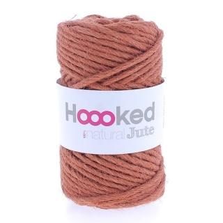 Hoooked 100％Natural Jute 4mm レンガ（Antique Brick）
