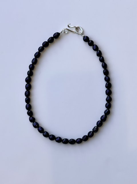 BLACK CLASSIC PEARL NECKLACE 