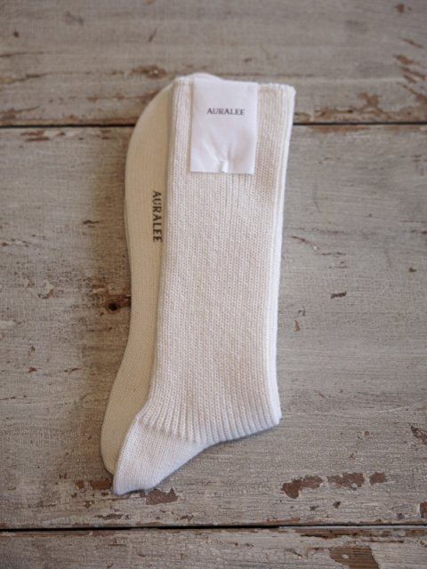 COTTON CASHMERE LOW GAUGE SOCKS<img class='new_mark_img2' src='https://img.shop-pro.jp/img/new/icons8.gif' style='border:none;display:inline;margin:0px;padding:0px;width:auto;' />