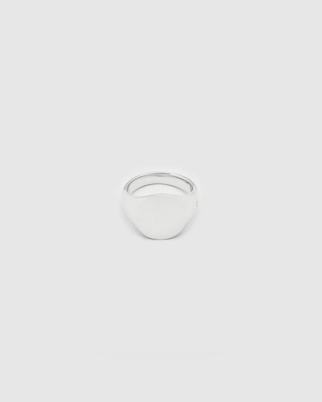【美品】TOMWOOD Mini Signet Oval Ring #10 Mini Signet Oval - Tom Wood Project Official Online Store