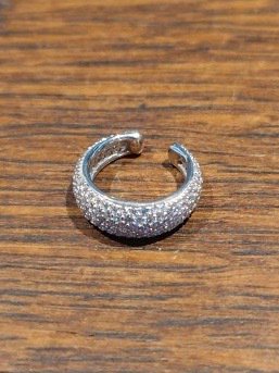TOMWOOD  EAR CUFF THICK ZIRCONIA
