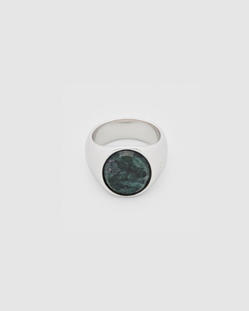 TOMWOOD  OVAL GREEN MARBLE
