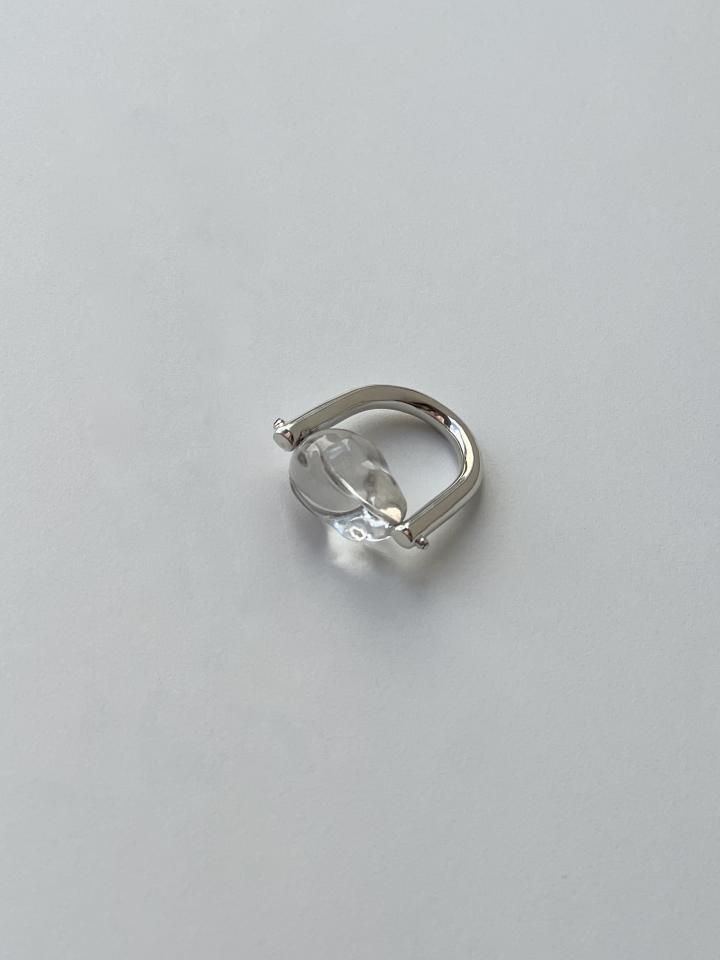 R.ALAGAN / DISTORTED STONE RING - ISLE