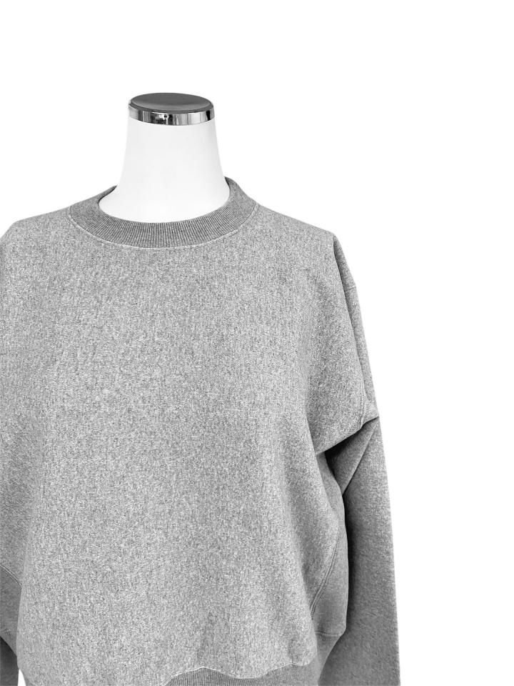 AURALEE / SMOOTH SOFT BD SWEAT P/O - ISLE