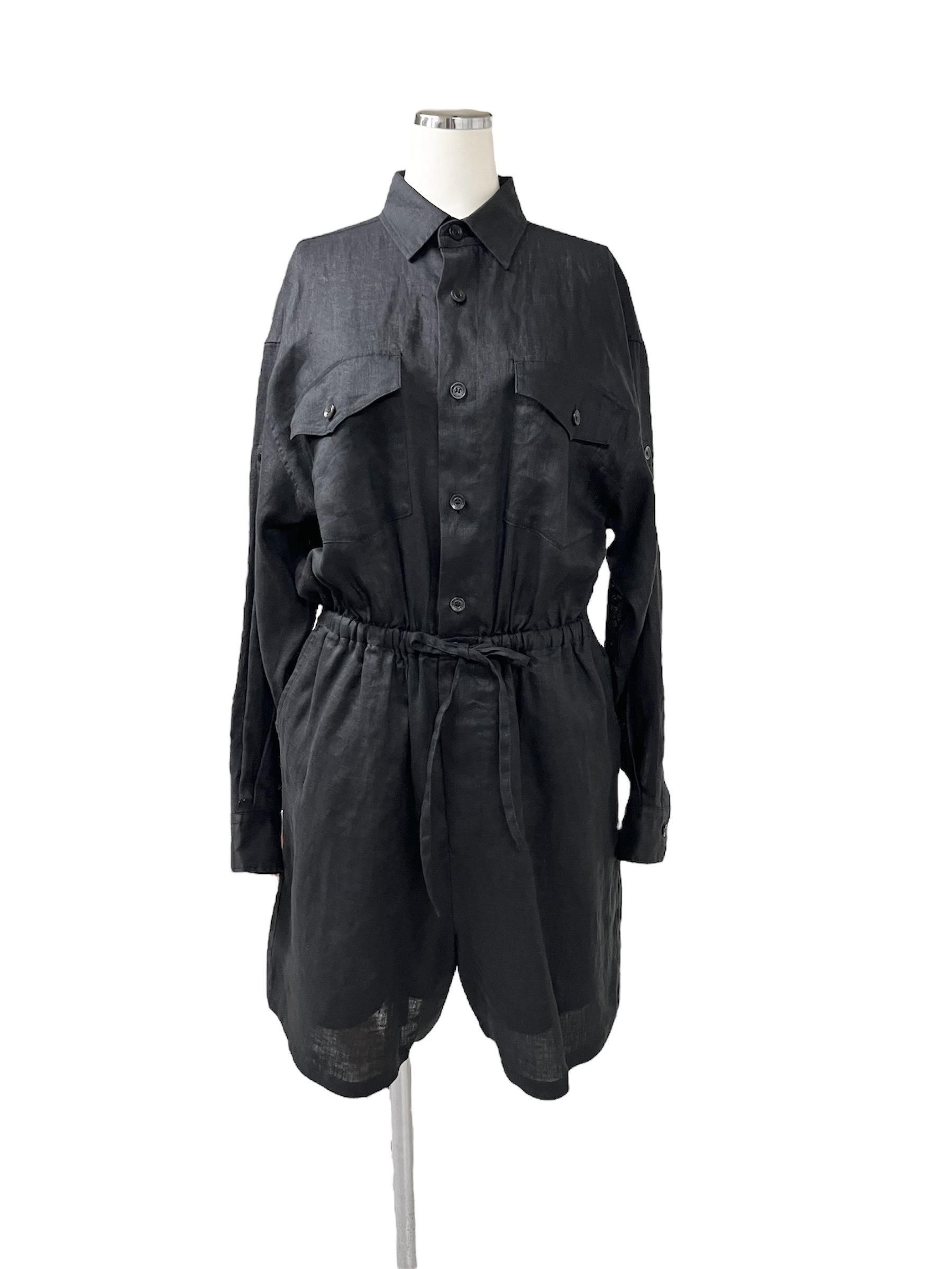 HYKE /  LINEN JAMPSUIT