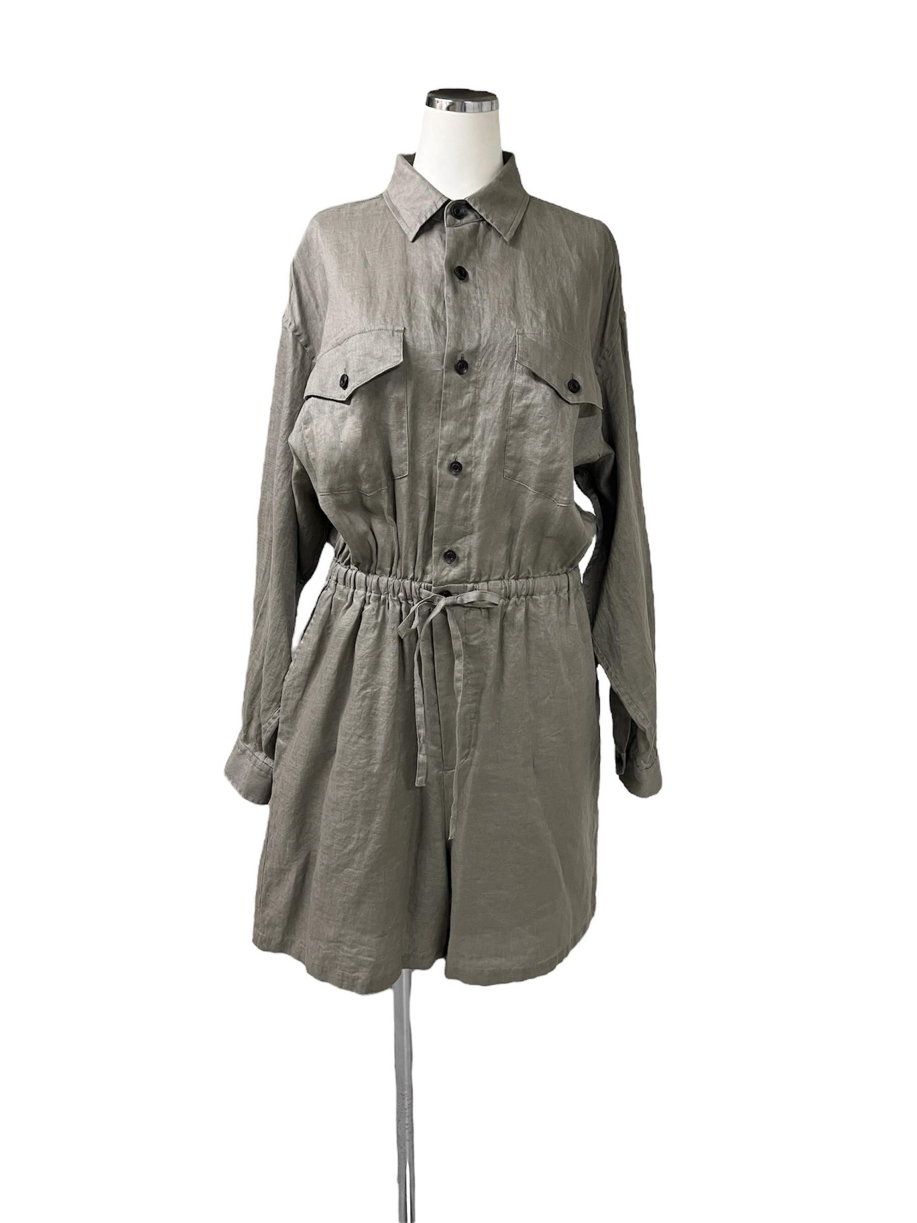 HYKE /  LINEN JAMPSUIT