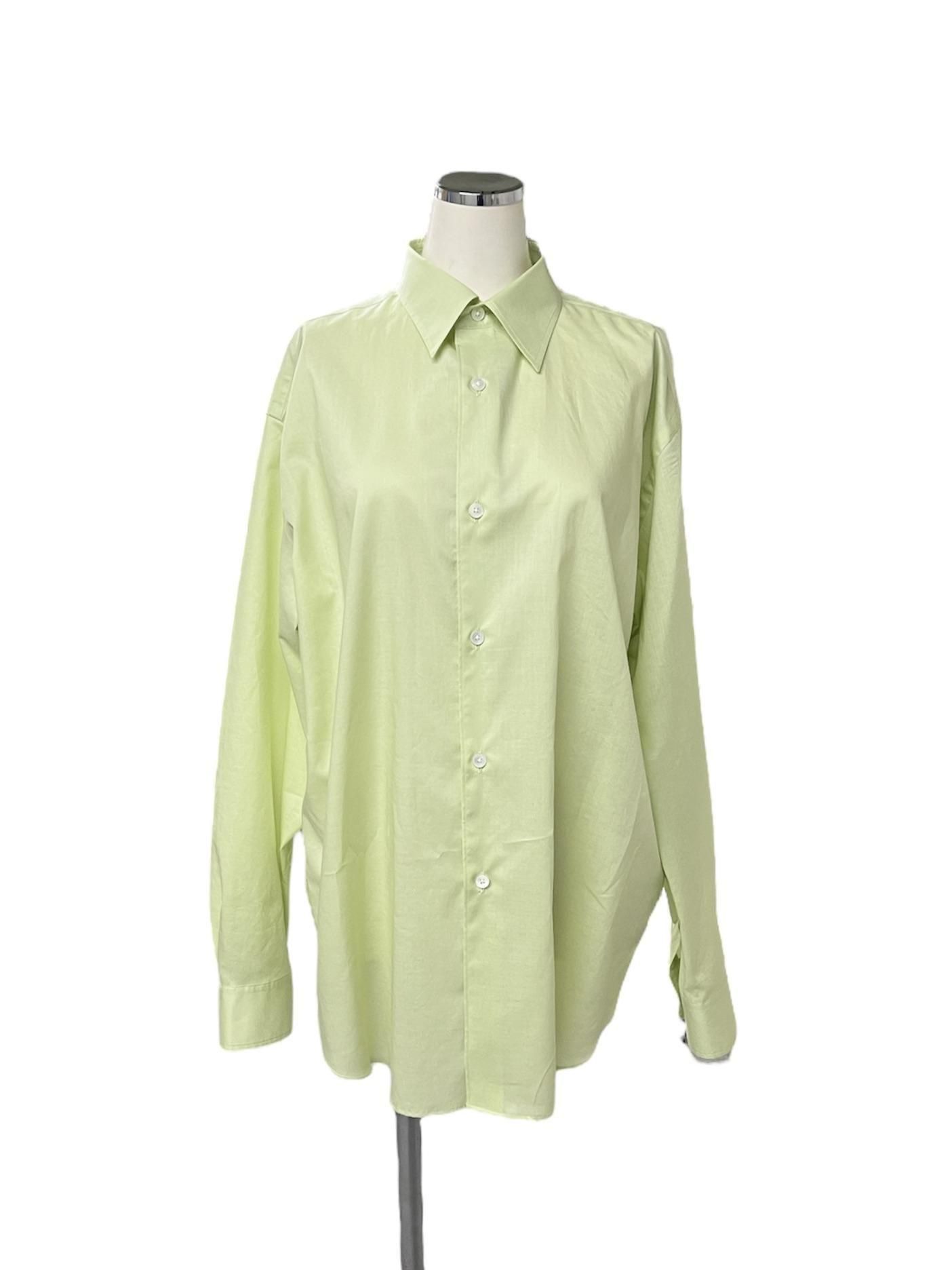 AURALEE / WASHED FINX TYPEWRITER SHIRT  
