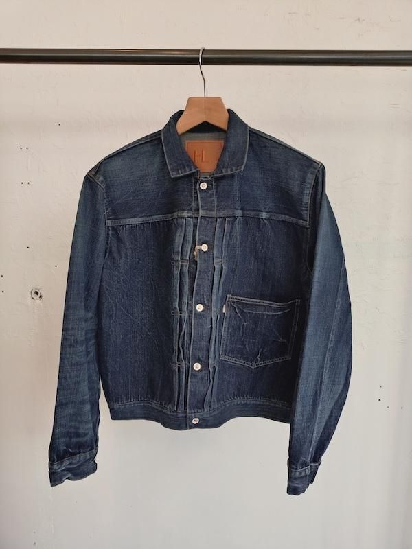 <img class='new_mark_img1' src='https://img.shop-pro.jp/img/new/icons8.gif' style='border:none;display:inline;margin:0px;padding:0px;width:auto;' />HERILL  island denim XX Jacket
