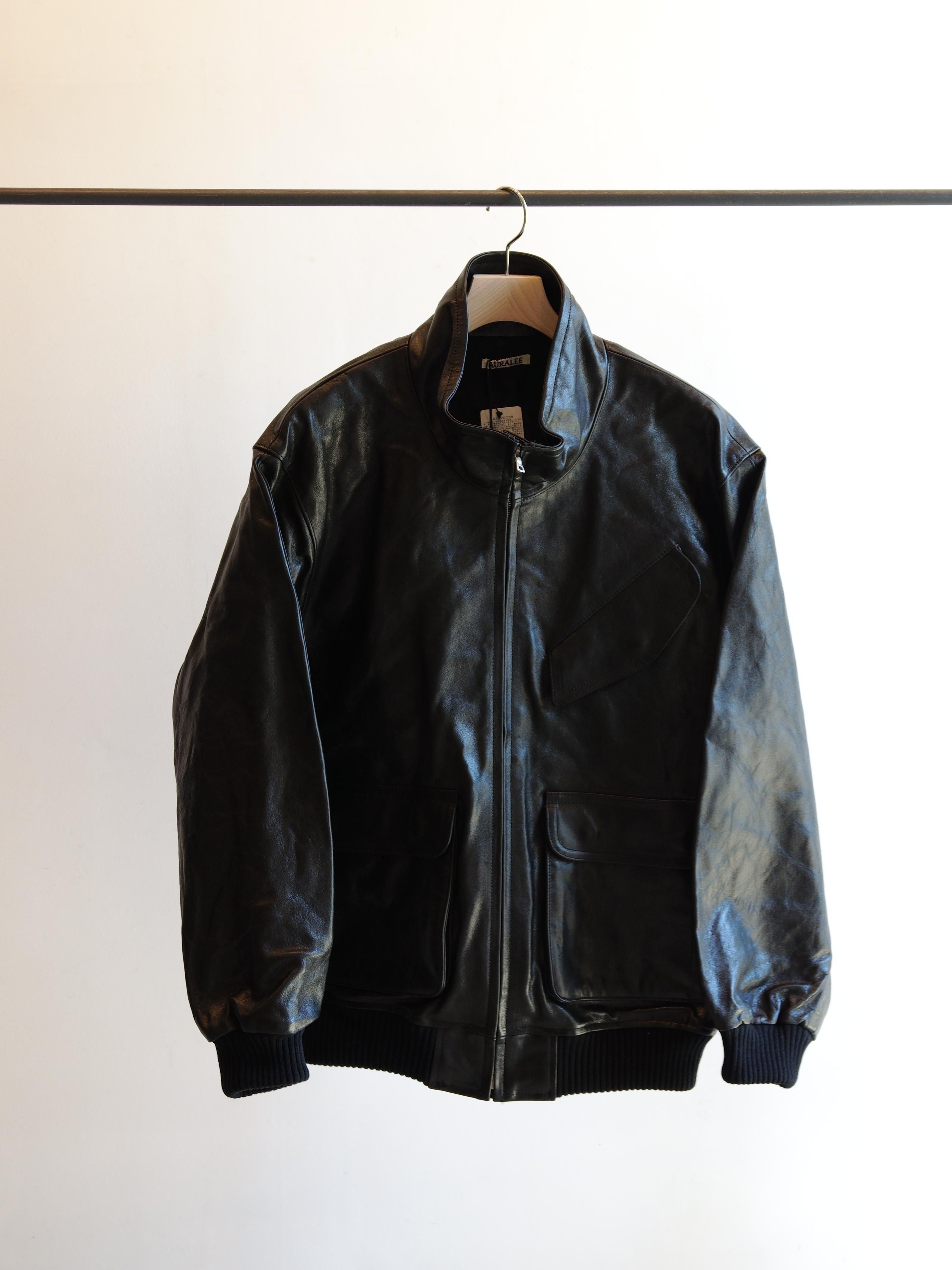 <img class='new_mark_img1' src='https://img.shop-pro.jp/img/new/icons8.gif' style='border:none;display:inline;margin:0px;padding:0px;width:auto;' />LAMB LEATHER ZIP BLOUSON