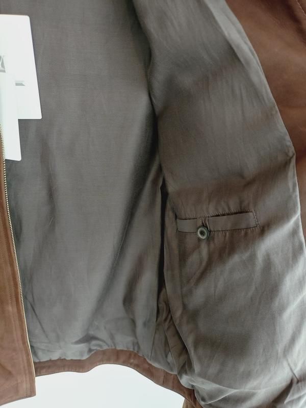 HERILL Cow nubuck jacket - ISLE