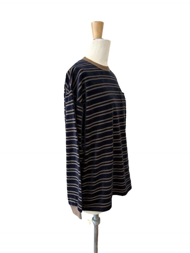 PHEENY / Velvet border L/S - ISLE