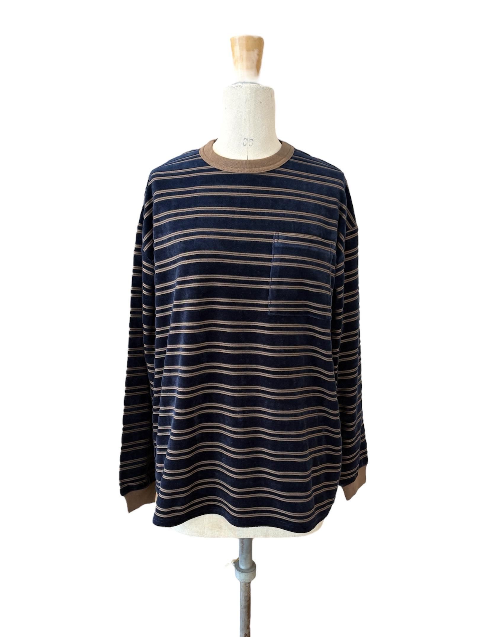 PHEENY フレンチテリーハーフジッププルオーバー 24SS PHEENY フレンチ