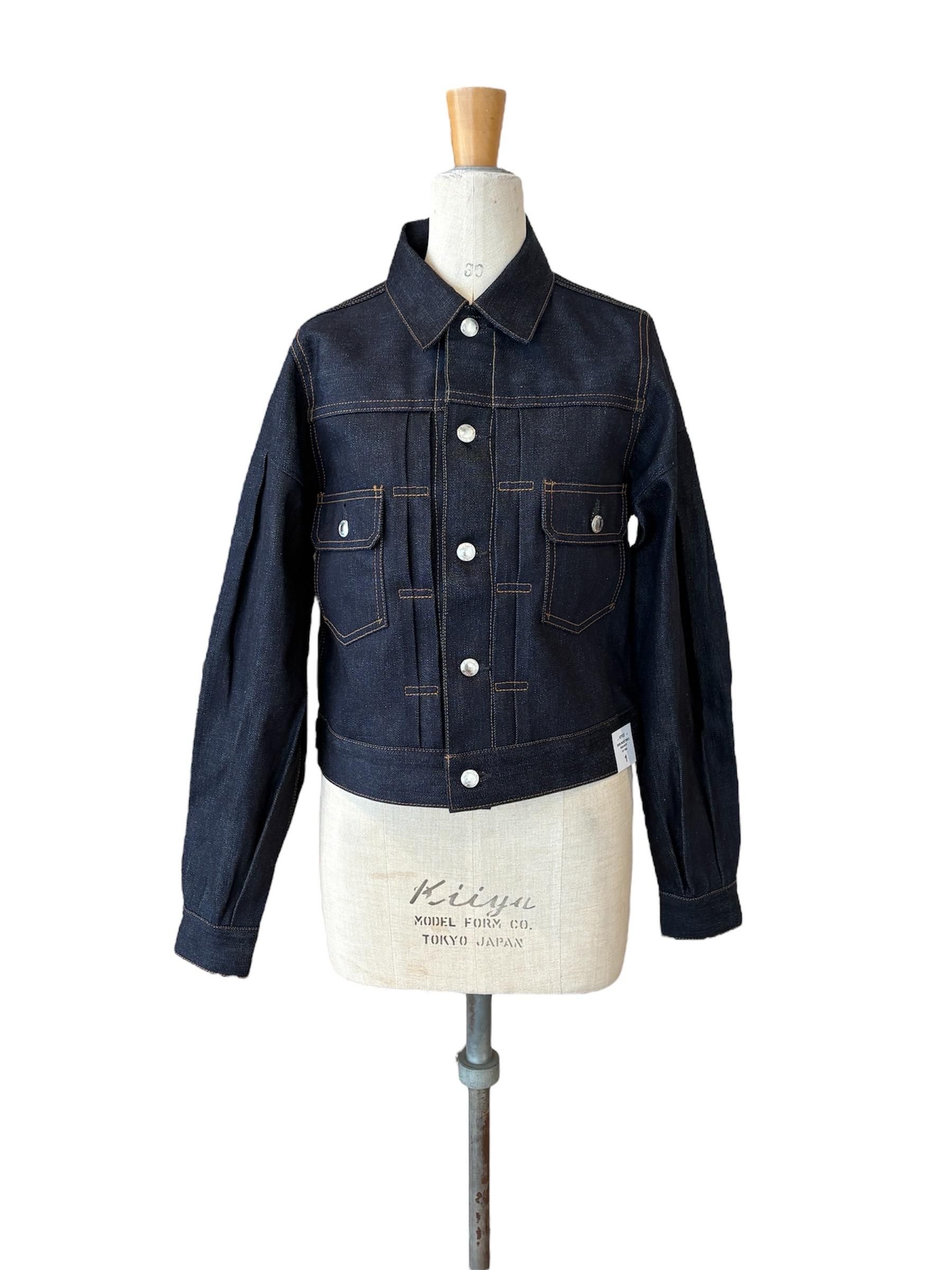 HYKE / BALOON SLEEVE DENIM JACKET