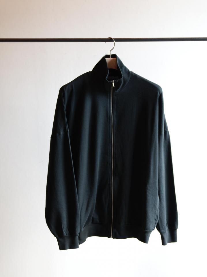 SUPER HIGH GAUGE SWEAT ZIP BLOUSON 完売品 SUPER HIGH GAUGE SWEAT ZIP BLOUSON INK BLACK – TIME AFTER TIME