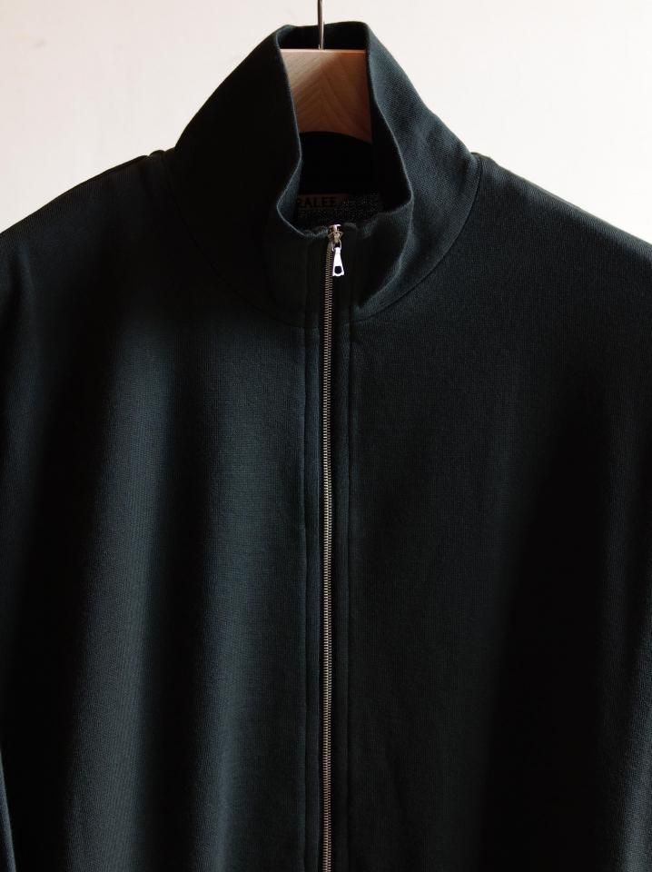 SUPER HIGH GAUGE SWEAT ZIP BLOUSON - ISLE