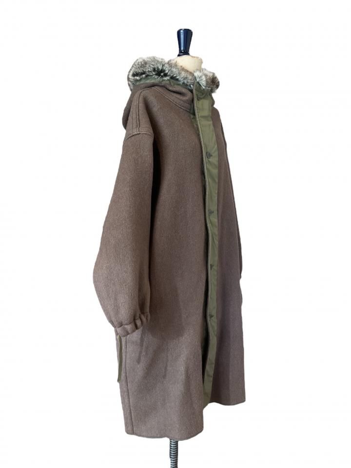 HYKE / TYPE M-43 FIELD PARKA LINER COAT - ISLE