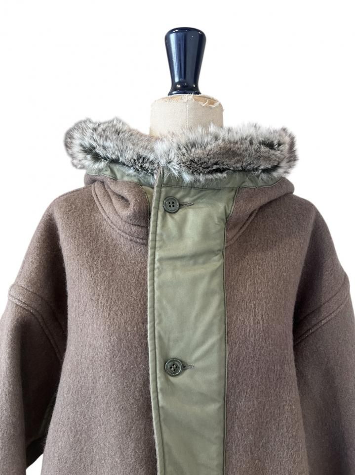 HYKE / TYPE M-43 FIELD PARKA LINER COAT - ISLE