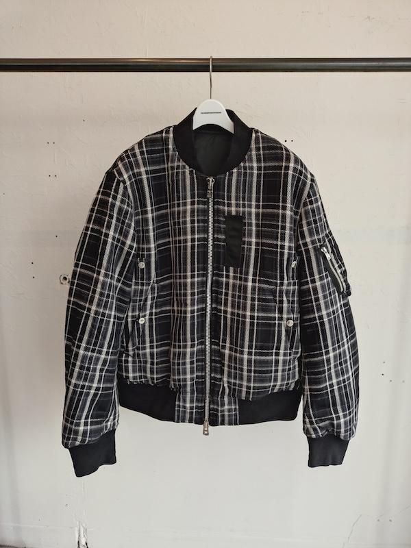<img class='new_mark_img1' src='https://img.shop-pro.jp/img/new/icons8.gif' style='border:none;display:inline;margin:0px;padding:0px;width:auto;' />TAKAHIROMIYASHITATheSoloist.  flannel flight jacket.