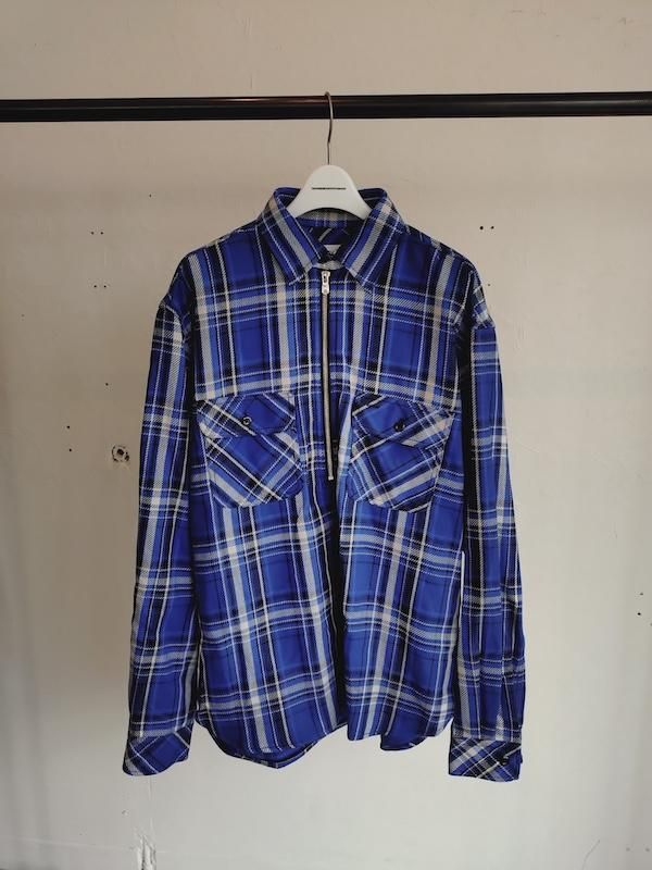 <img class='new_mark_img1' src='https://img.shop-pro.jp/img/new/icons8.gif' style='border:none;display:inline;margin:0px;padding:0px;width:auto;' />TAKAHIROMIYASHITATheSoloist.  half zip pullover work shirt.