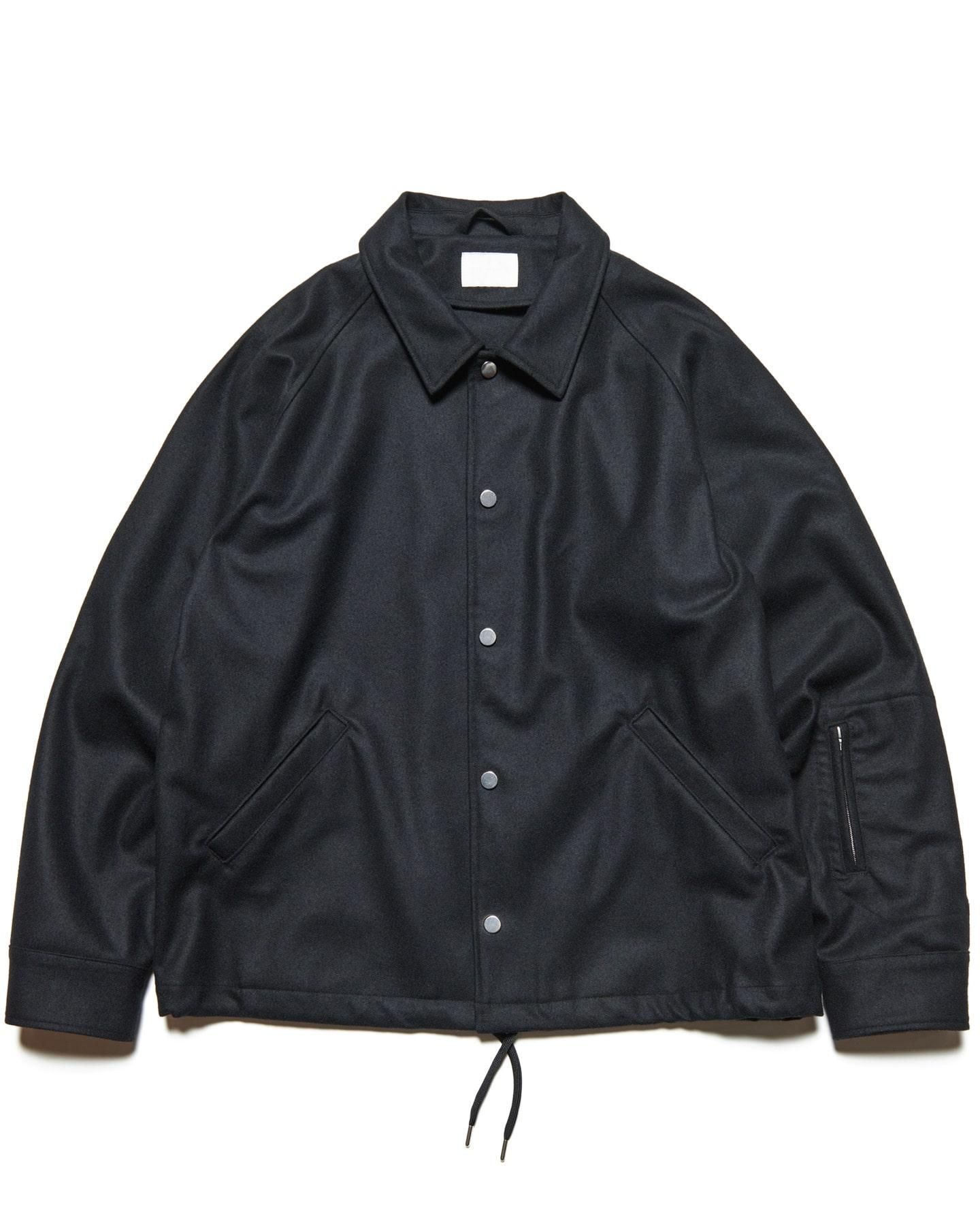 <img class='new_mark_img1' src='https://img.shop-pro.jp/img/new/icons8.gif' style='border:none;display:inline;margin:0px;padding:0px;width:auto;' />LIGHT MELTON WOOL COACH JACKET