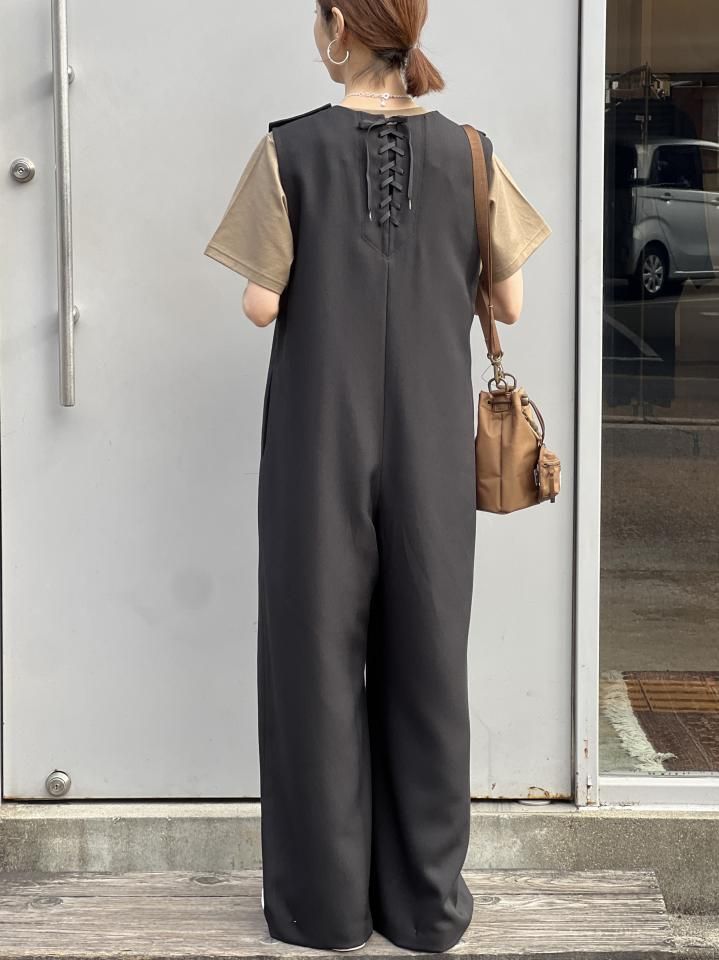 HYKE / SAILOR V-NECK JUMPSUIT - ISLE