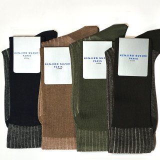 KENJIRO SUZUKI hose socks Stripe color