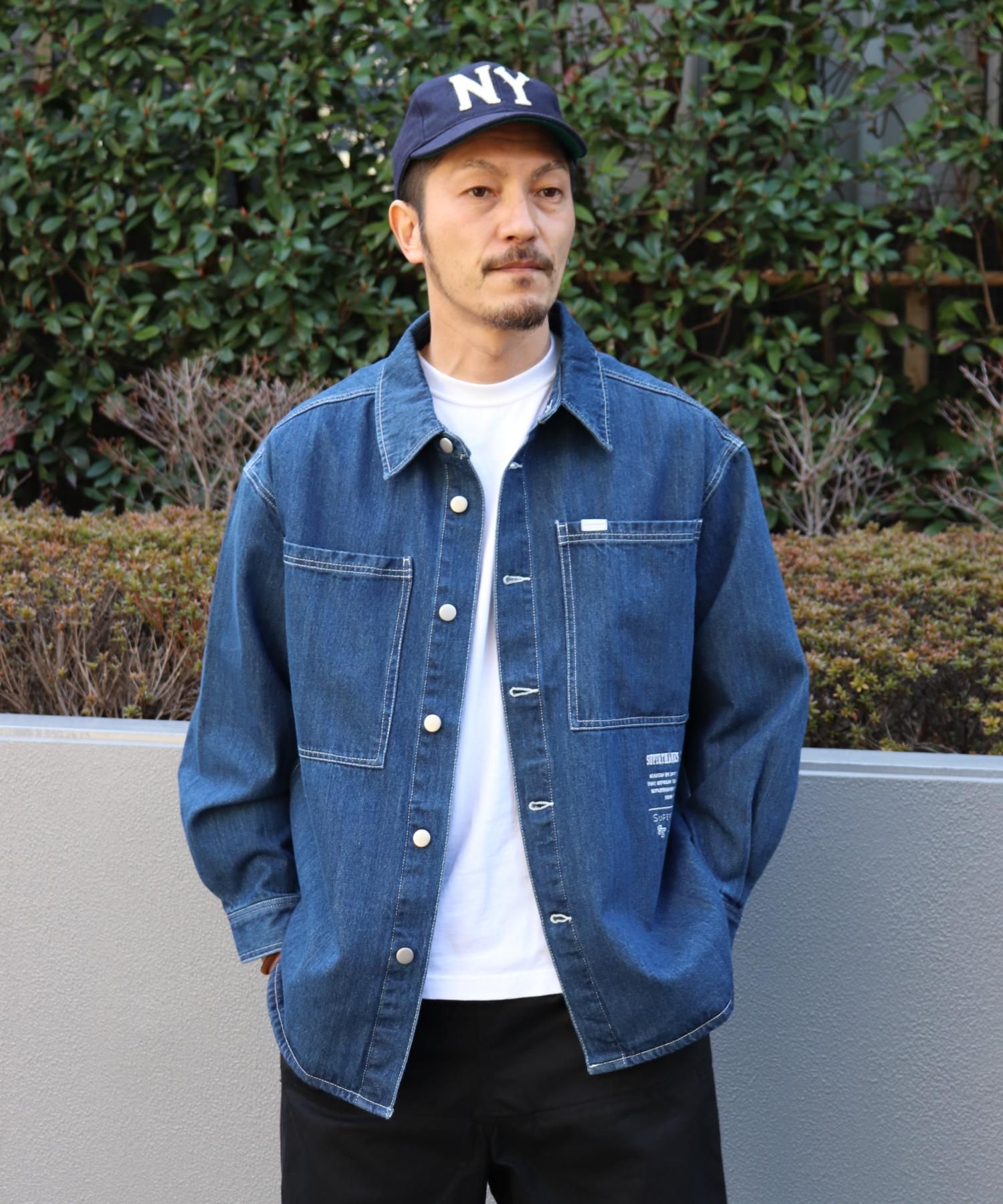 【Healthy Denim/ヘルシーデニム】 オーバーサイズ デニムシャツ