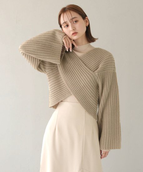short cross knit - cleio