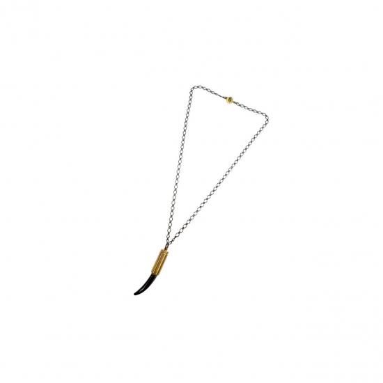 GARA HORN BULLET NECKLACE - THE WORLD