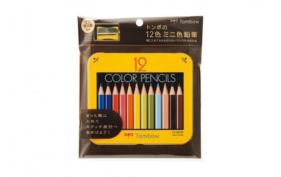 ミニ色鉛筆12色nq 削り器付パック Shop Tombow Fun Art Studio トンボ鉛筆