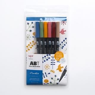 Amazon | トンボ鉛筆 筆ペン デュアルブラッシュペン ABT 36色