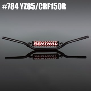 RENTHAL 7/8 ミニハンドルバー　YZ85 CRF150R / ブラック