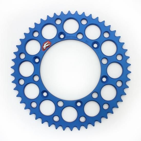 150U-520】 RENTHAL ウルトラライトリアスプロケット ブルーアルマイト