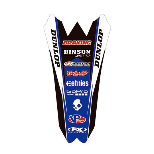 フロントフェンダーデカール ヤマハ YZ125 YZ250 '15-'21