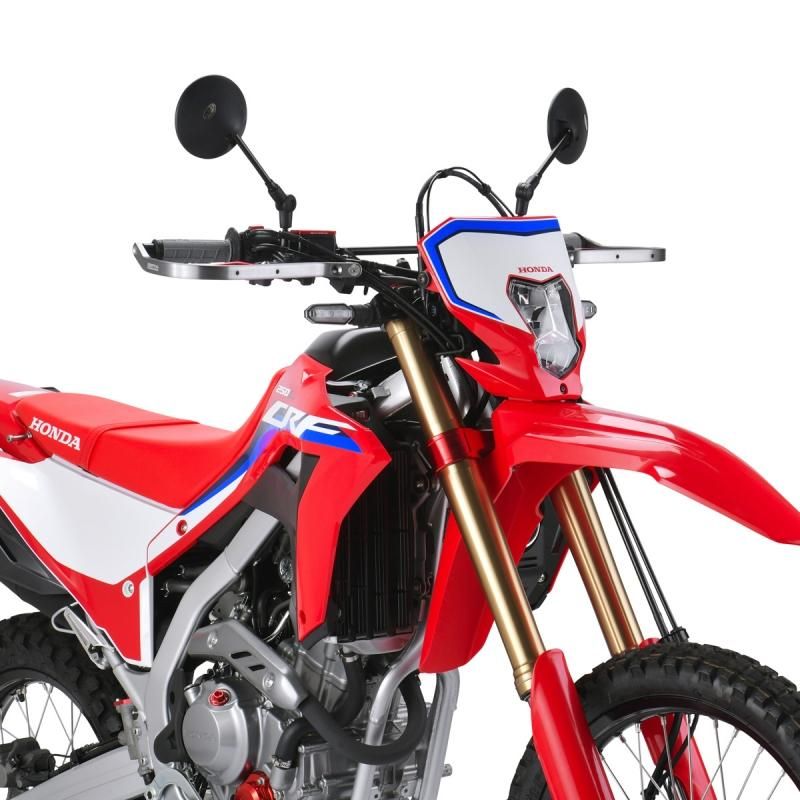 ZETA アドベンチャー アーマーハンドガード CRF250L/RALLY専用 ブラック | オフロード用品店アールエスビートル