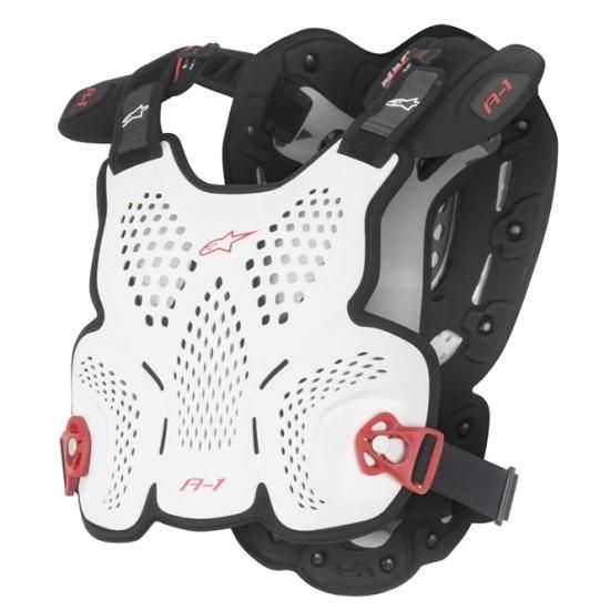 ALPINESTARS A1 ルーストプロテクター ホワイトブラックレッド