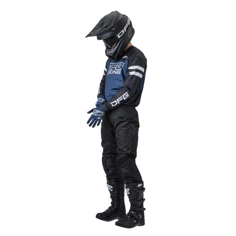 DFG ソリッド ジャージ ブラックカモ ＆ ソリッド パンツ