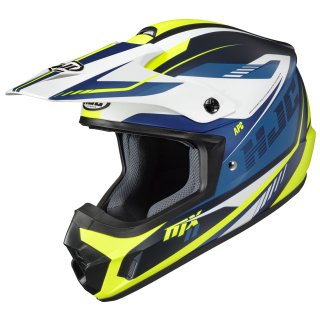 HJC CS-MX2 ヘルメット　ドリフト/MC3(ブルーイエローフロー)