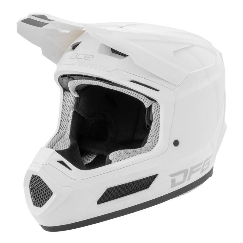 HEAD ホワイト ヘルメット DFG エースヘルメット ホワイト | オフロードバイク用品店