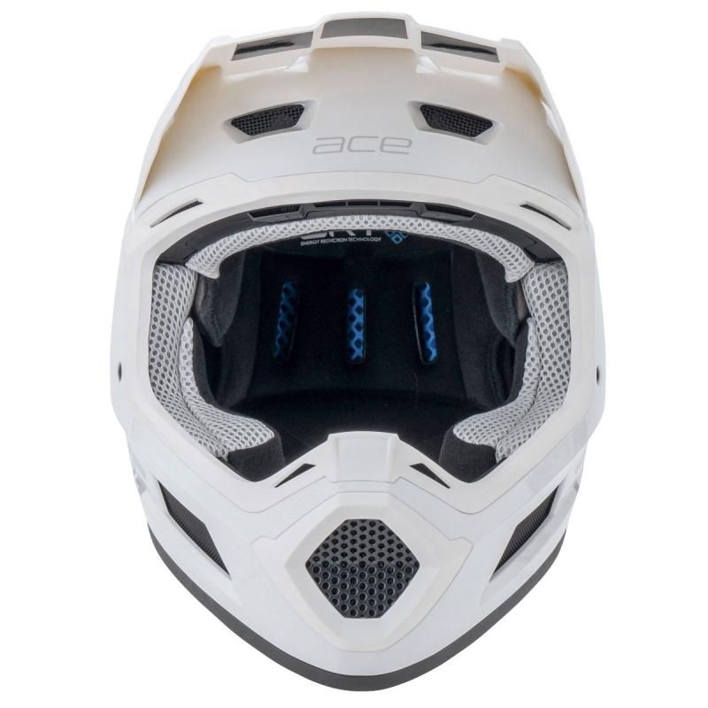 2024超人気 エースヘルメット DFG ホワイト オフロードバイク用品店 | セキュリティ・セーフティ