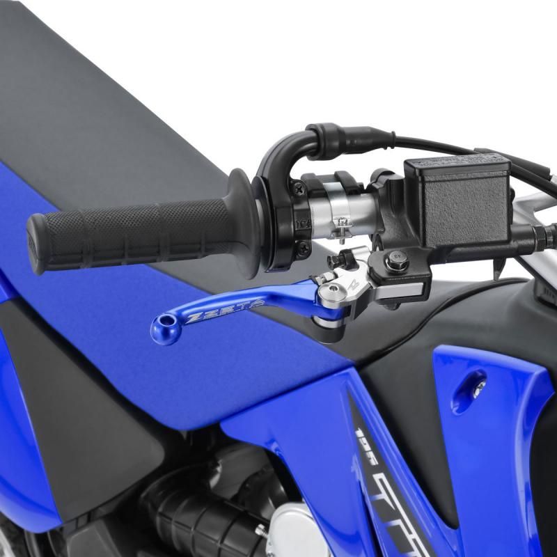 ZETA ピボットレバーセット FP 3フィンガー ブルー TT-R125用